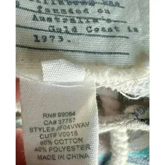 BILLABONG Mexican Stripe Beach Hoodie Size M - Picture 10 of 12